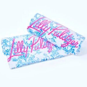 NWT Lilly Pulitzer Velour Terry Towel Set